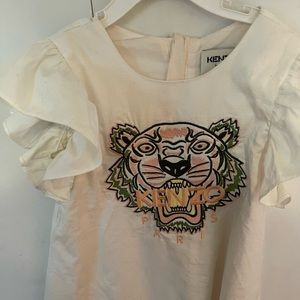 Cream kenzo dress really cute! Only worn 1 time